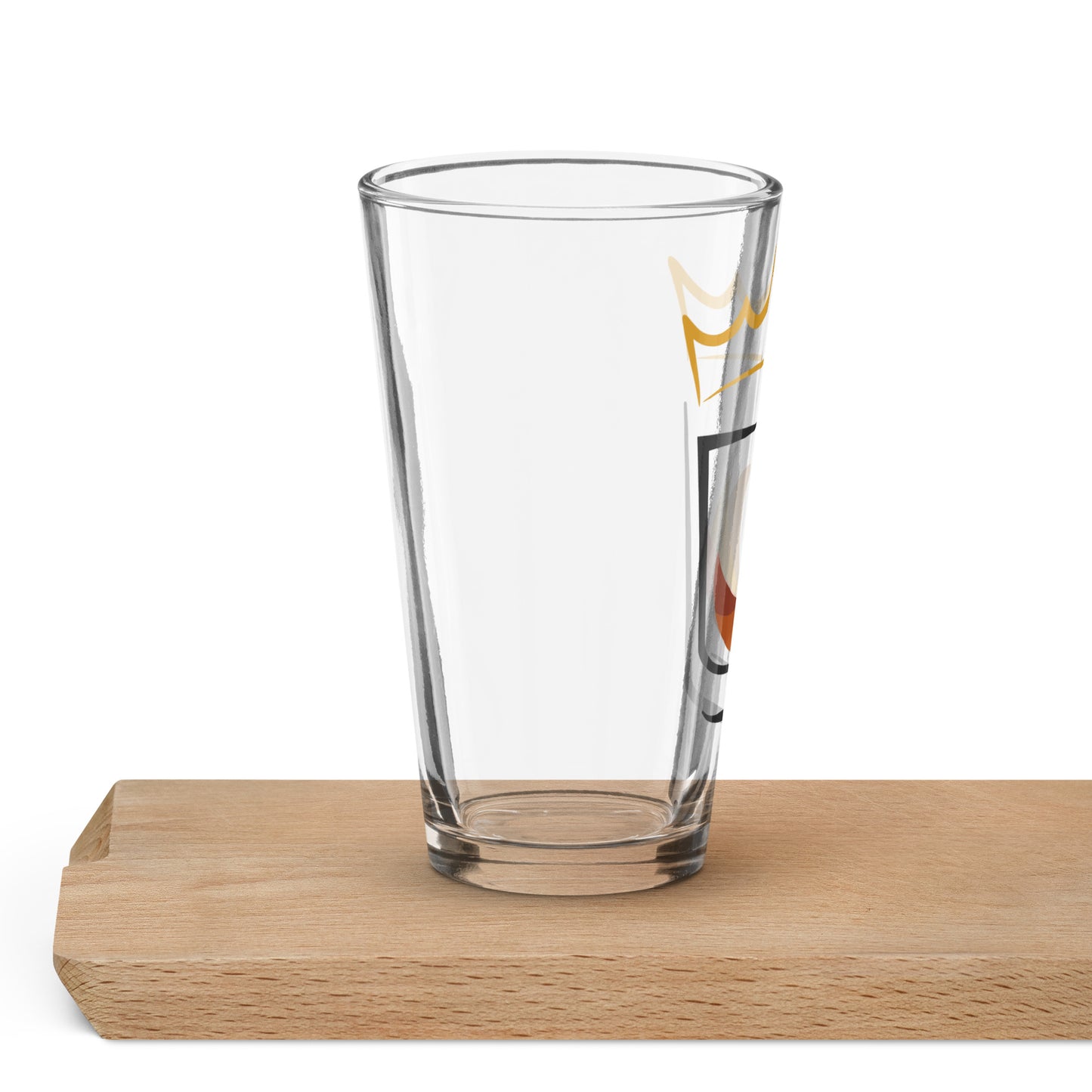 Shaker pint glass